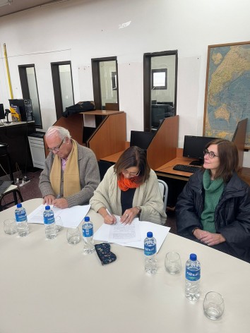  Capacitaciones - Firma de Convenios  

